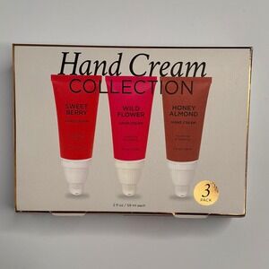 Enchante Accessories Hand Cream Collection 3 Pack Sweet Berry Wild Flower Honey
